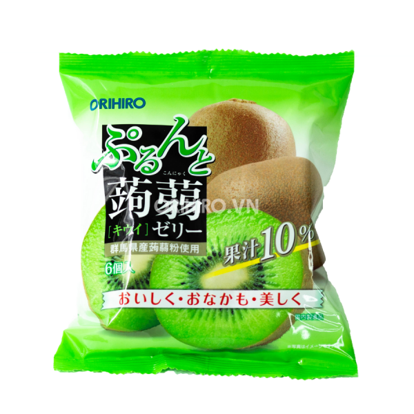 Thạch trái cây Orihiro vị quả Kiwi