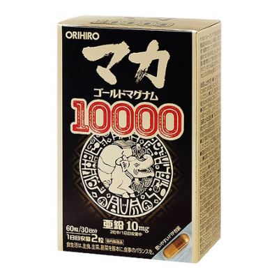 Viên uống hỗ trợ tăng cường sinh lý nam nữ Maca Gold Magnum 10000 Orihiro