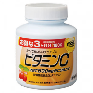 Vien nhai bo sung Vitamin C Orihiro Most Chewable 180 vien