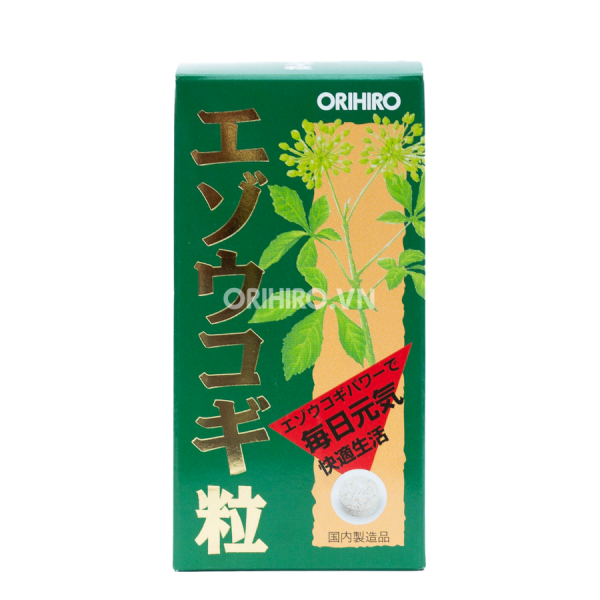 Viên uống tăng cường sinh lực Eleuthero Orihiro 400 viên