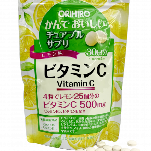 Viên uống Vitamin C Orihiro dạng túi 120 viên