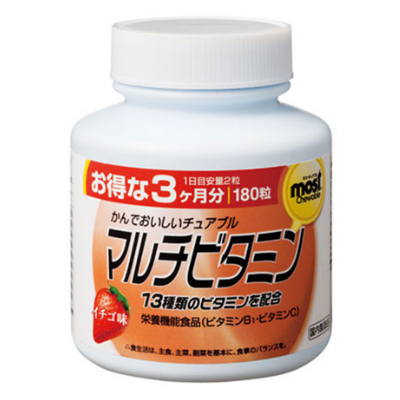 Viên nhai vitamin tổng hợp vị dâu Orihiro