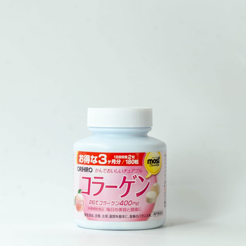 Viên nhai bổ sung Collagen Orihiro Most Chewable 180 viên
