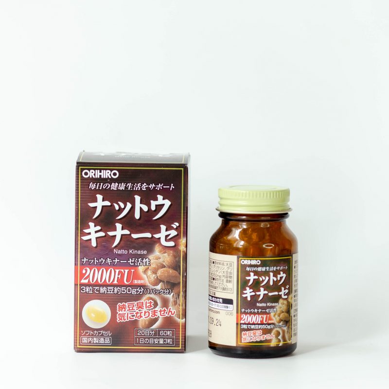 Viên uống hỗ trợ điều trị tai biến NattoKinase Orihiro 60 viên