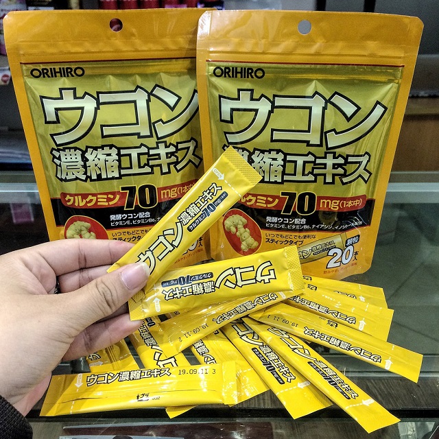 Có nên sử dụng bột nghệ giải rượu Orihiro?