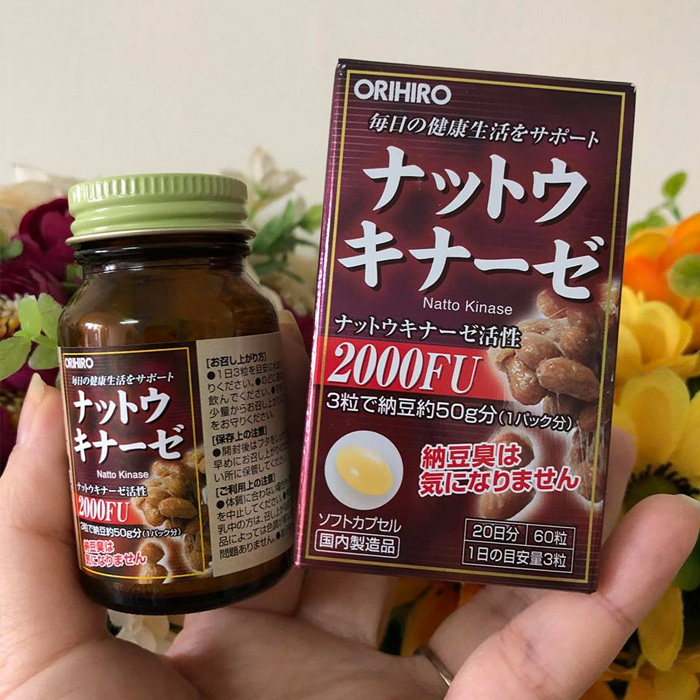 Thành phần sản phẩm nattokinase 2000fu. Thành phần sản phẩm nattokinase 2000fu.