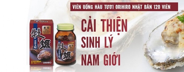 Viên uống tinh chất hàu tươi Orihiro là sản phẩm cực kỳ tốt đối với chức năng sinh lý nam giới Viên uống tinh chất hàu tươi Orihiro là sản phẩm cực kỳ tốt đối với chức năng sinh lý nam giới