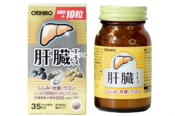 Viên uống bổ gan Orihiro hỗ trợ cải thiện chức năng và bảo vệ gan