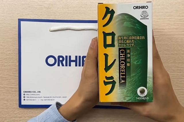 Uống tảo lục Orihiro vào mỗi ngày để có sức khỏe tốt nhất