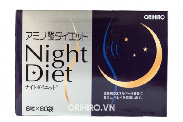 Cải thiện vóc dáng thon gọn bằng viên uống giảm cân Night Diet Orihiro