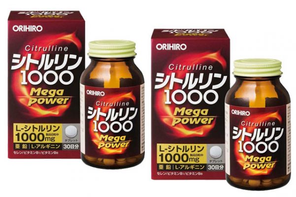 Viên uống bổ sung năng lượng Citrulline 1000mg Orihiro.