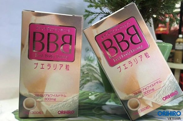 Viên uống nở ngực BBB Orihiro của Nhật Bản