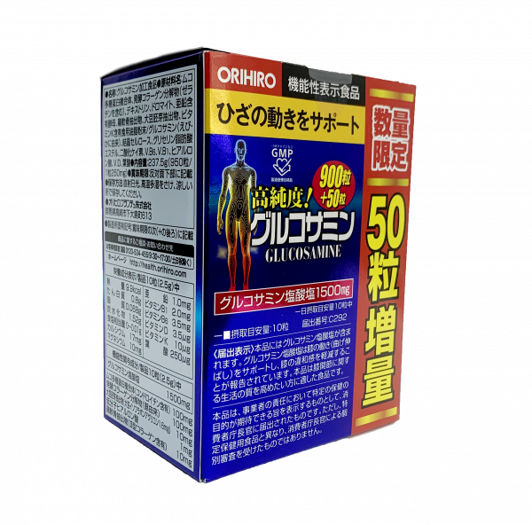 Viên uống bổ xương khớp Glucosamine Orihiro 950 viên