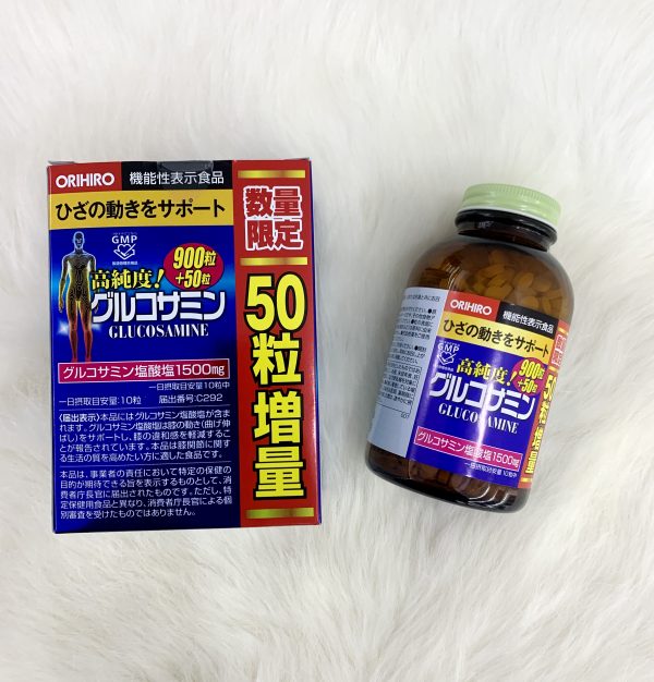 Viên uống bổ xương khớp Glucosamine Orihiro 950 viên