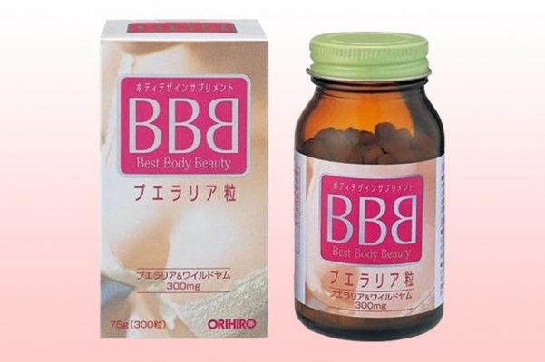 Viên uống nở ngực của Nhật BBB không mang tới tác dụng phụ