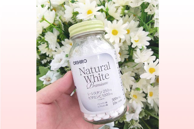 Natural White Premium Orihiro 300 viên - Viên uống trắng da tốt nhất nên dùng