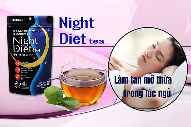 Trà giảm cân Night Diet Tea Orihiro 24 gói là sản phẩm được người tiêu dùng ưu tiên lựa chọn hàng đầu