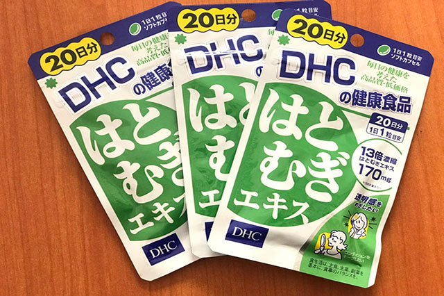 Viên uống trắng da DHC của Nhật
