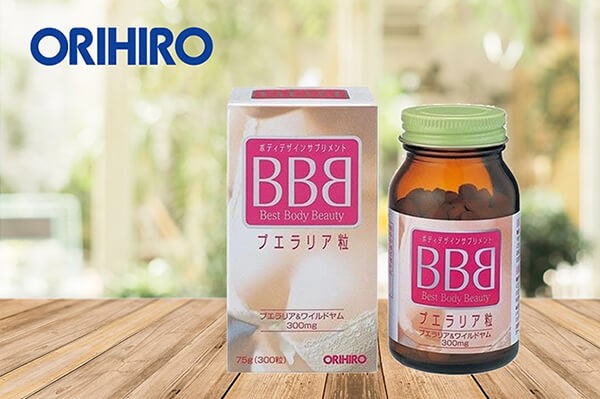 Tiết lộ 3 sự thật về Viên uống nở ngực Orihiro BBB 300 viên