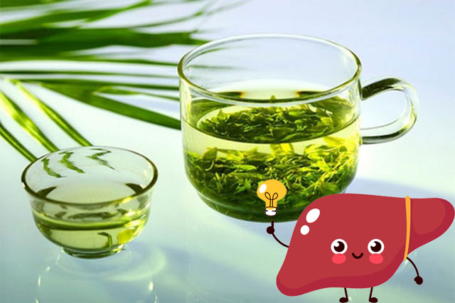 Lá trà xanh giúp thanh lọc, đào thải độc tố ra khỏi cơ thể