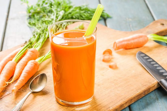 Nước ép cà rốt giúp đào thải các độc tố ra khỏi cơ thể