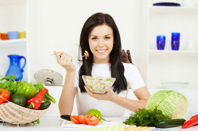 Rau xanh luôn là thực phẩm được ưu tiên trong mọi chế độ giảm cân