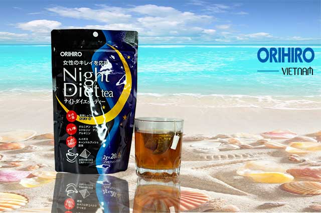 Orihiro - Trà giảm cân Night Diet Tea Orihiro 24 gói