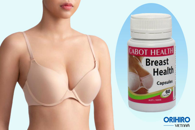 Viên uống nở ngực Breast Health Cabot của Úc