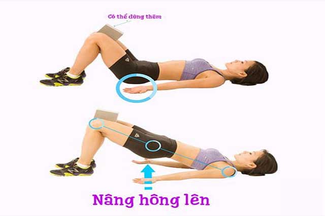 Luyện Bird Lift thường xuyên giúp giảm mỡ đùi và cơ mông săn chắc