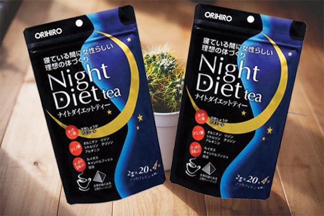 Trà giảm cân Night Diet Tea của Orihiro 24 gói