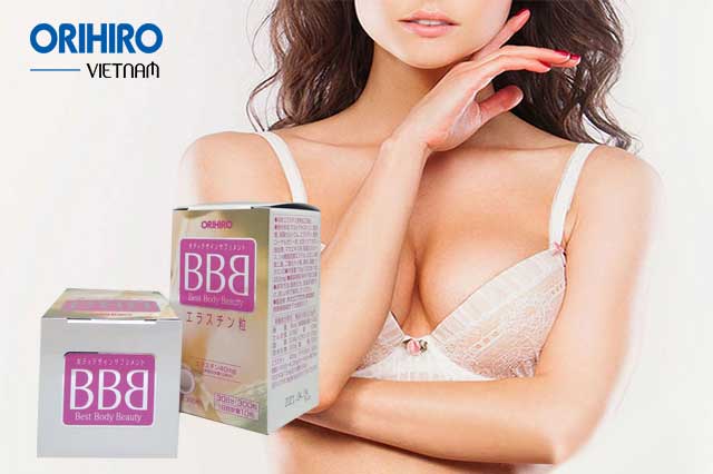 Sản phẩm tăng kích thước vòng 1: Viên uống nở ngực BBB Orihiro 300 viên