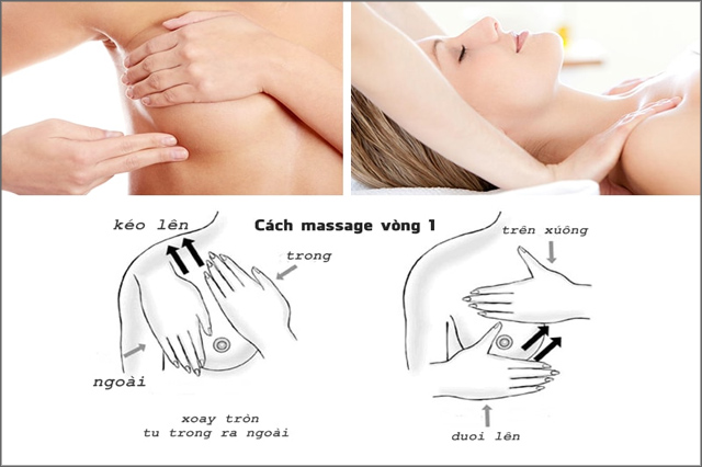 Phương pháp massage nở ngực hiệu quả