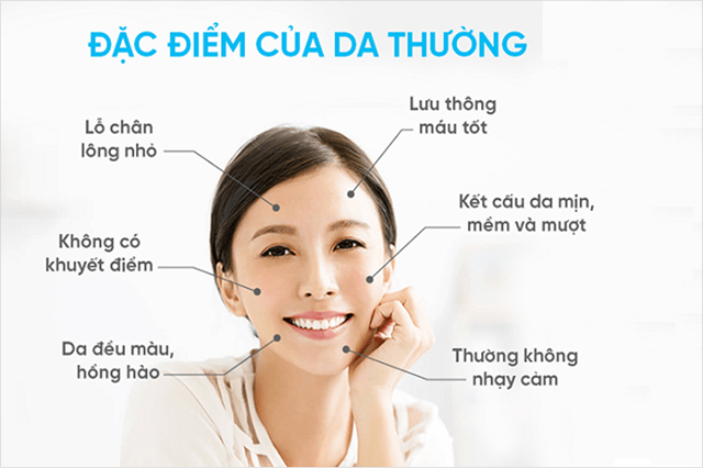 Cách phân biệt các loại da mặt cơ bản - Da thường