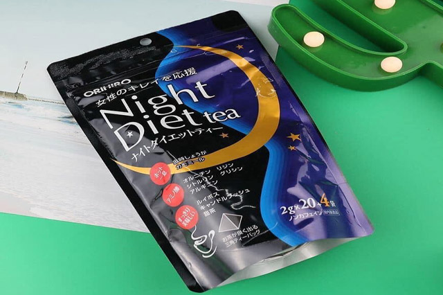 Trà giảm cân Night Diet Tea của Orihiro - 24 gói