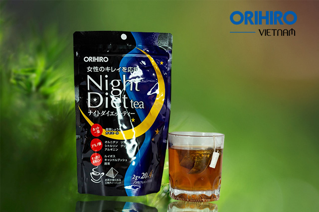 Cách dùng trà Night Diet Tea Orihiro của Nhật đạt hiệu quả tốt nhất