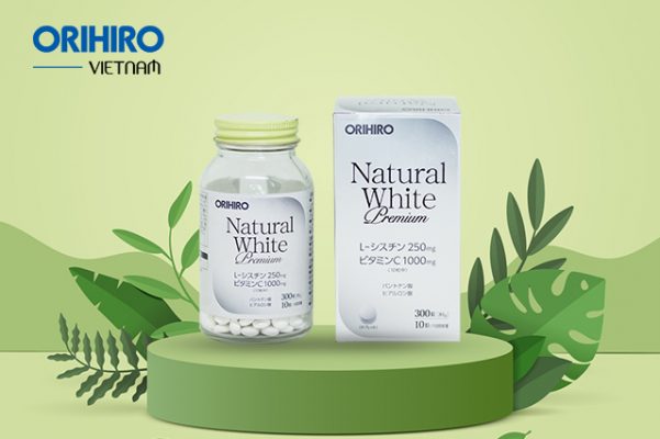 Viên uống trắng da làm đẹp da Natural White Premium Orihiro