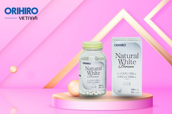 Viên uống trắng da Natural White Premium Orihiro