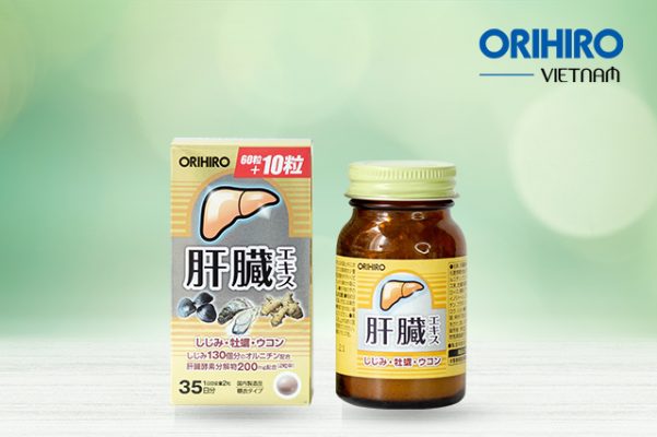 Viên uống bổ gan Shijimi Orihiro 70 viên