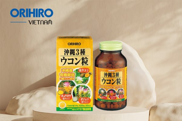 Viên uống nghệ 3 mùa Okinawa Orihiro 420 viên