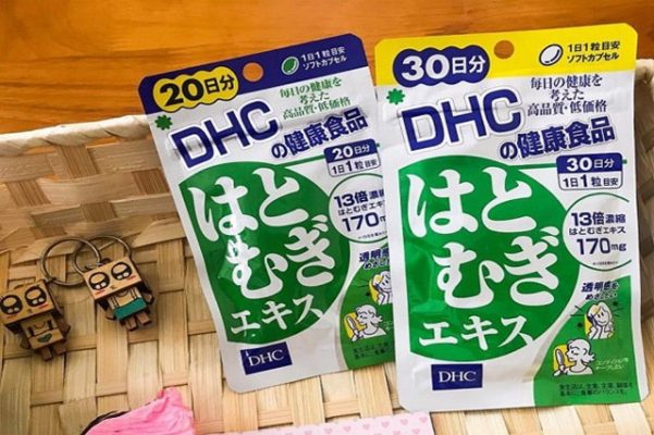Viên uống hỗ trợ trắng da DHC của Nhật Bản