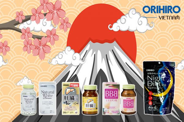 Top thực phẩm chức năng Orihiro Nhật Bản được tin dùng nhất