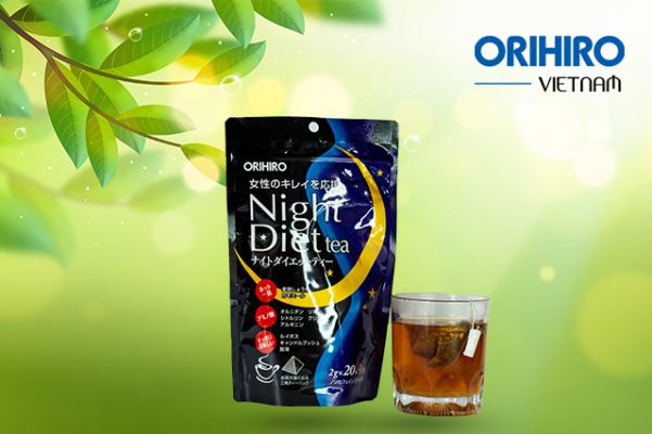 Top trà giảm cân tốt nhất – Trà giảm cân Night Diet Tea Orihiro