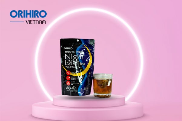 Trà giảm cân Night Diet Tea Orihiro - Trà giảm cân cho nam của Nhật