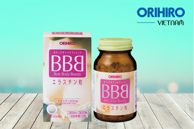 Viên uống nở ngực an toàn BBB Orihiro 300 viên