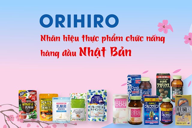 Orihiro thương hiệu hàng đầu Nhật Bản