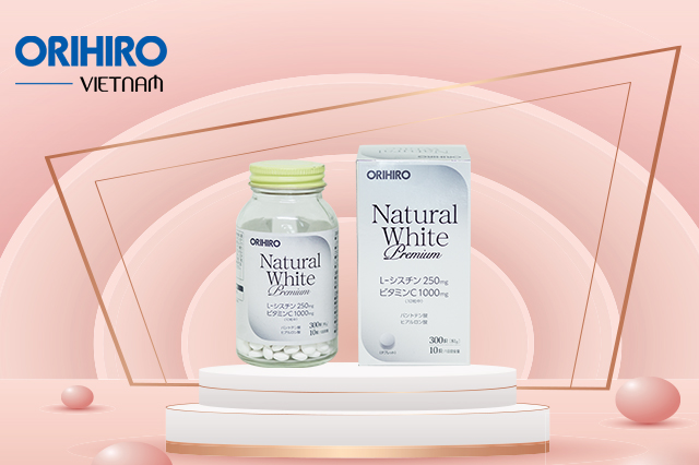Viên uống trắng da toàn thân Natural White Premium Orihiro