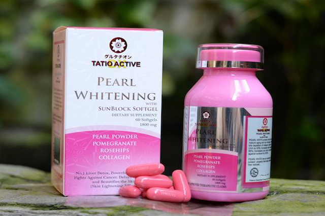 Viên trắng da Tatio Active Pearl Skin Whitening