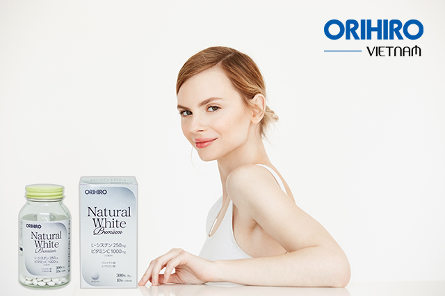 Các loại viên uống trắng da của Nhật Bản - Natural White Premium Orihiro