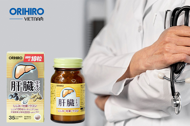 Viên uống hỗ trợ chức năng gan đến từ thương hiệu Orihiro Nhật Bản