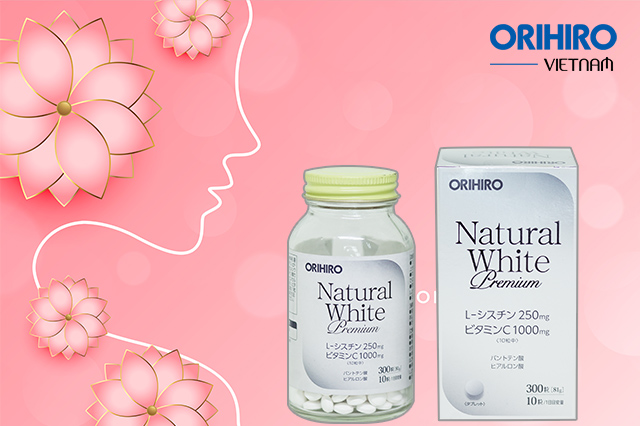 Review viên uống trắng da Nature White Premium Orihiro 300 viên